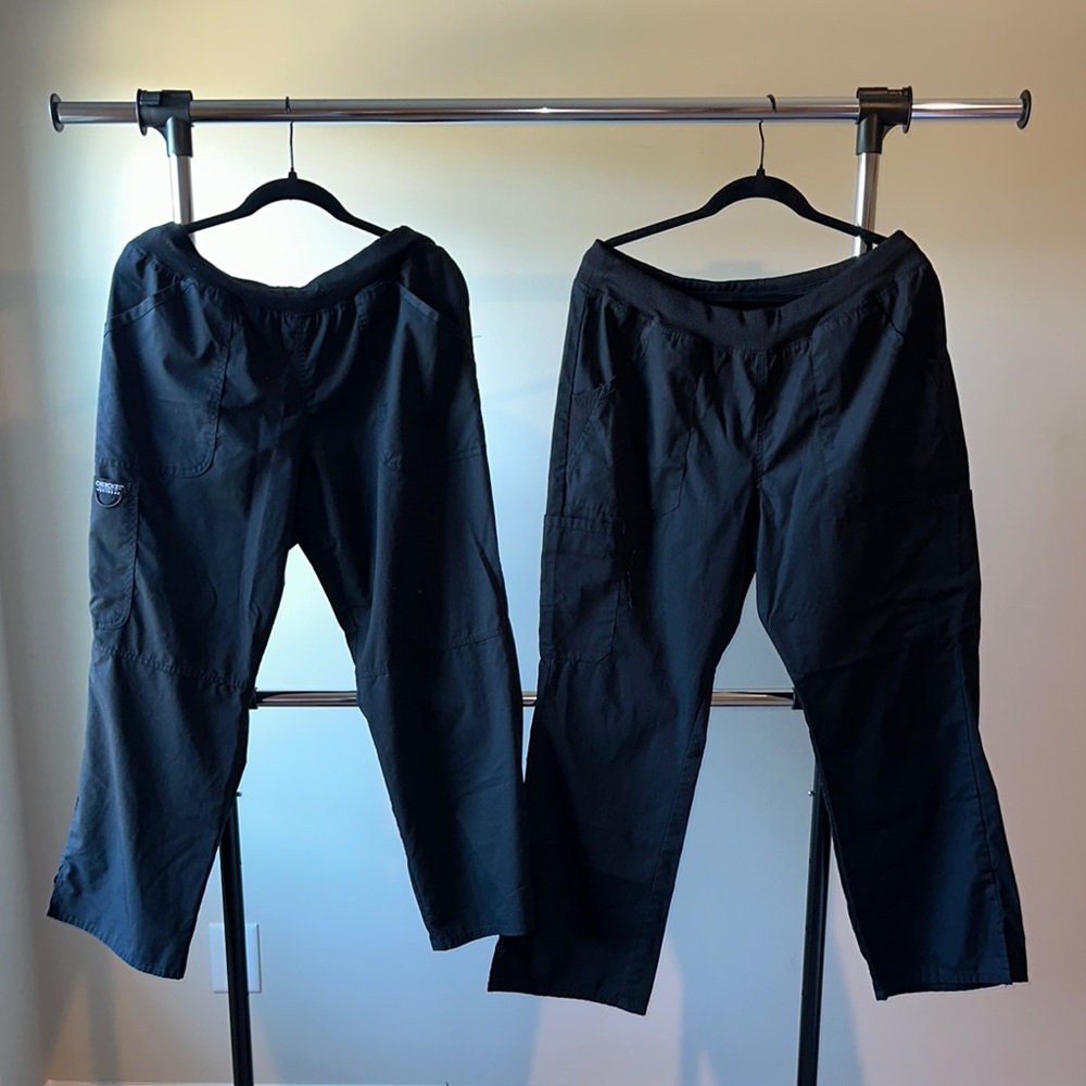 Black Cherokee Scrub Pants